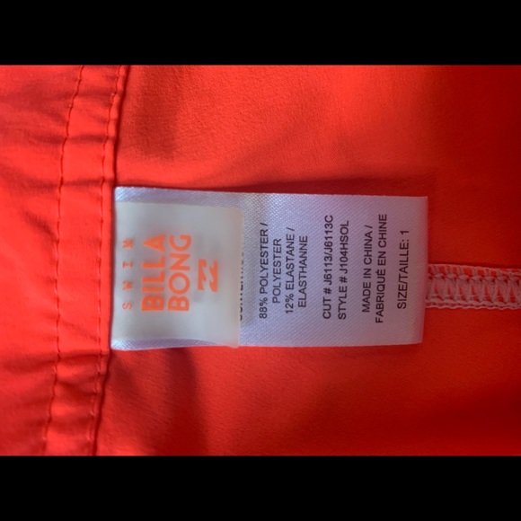 Billabong Swim Shorts Coral - Picture 3 of 3